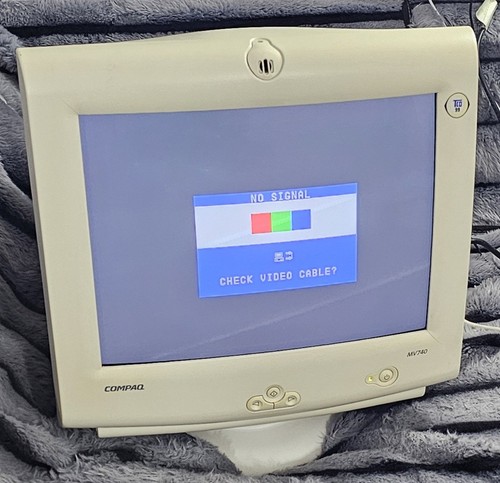 Compaq mv740 retro gaming - retro,