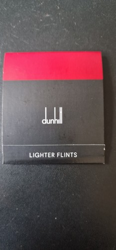 Dunhill red flints - red, flints(genuine)