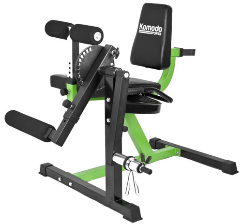 Leg extension and curl machine - and,
