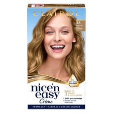 Clairol Nice N Easy Crème Natural Permanent Hair Dye - 8A Medium Ash Blonde