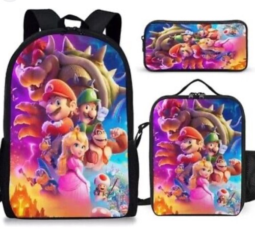 Super mario luigi backpack - backpack, 3