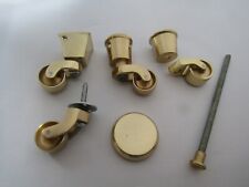 Solid brass traditional old vintage castor wheel Furniture caster wheels