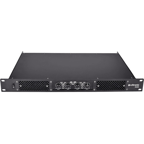 Series quad power amplifier - d-series,