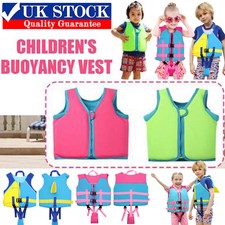 Kids Swim Life Jacket Float Vest Swimming Pool Buoyancy Aid Child WaterSports