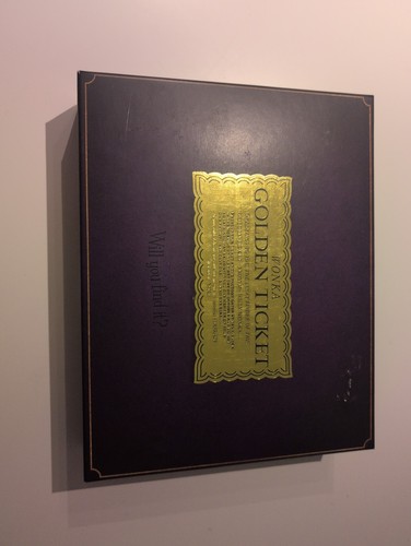 Wonka golden ticket - ticket, boxed