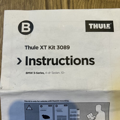 Thule fitting kit - thule, 3089
