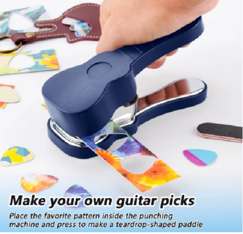 Guitar pick punch kit diy - punch,
