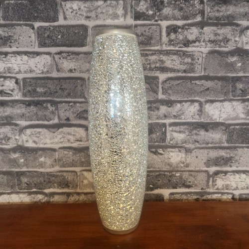 Large silver crackle mosaic - large,