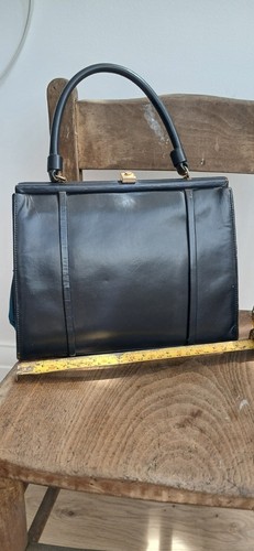 Debonair navy leather vintage - debonair,