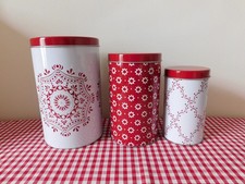 3 Lovely Graduated IKEA Red &
