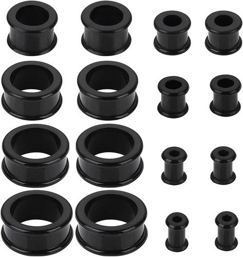 16pcs silicone ear stretching - 16pcs,