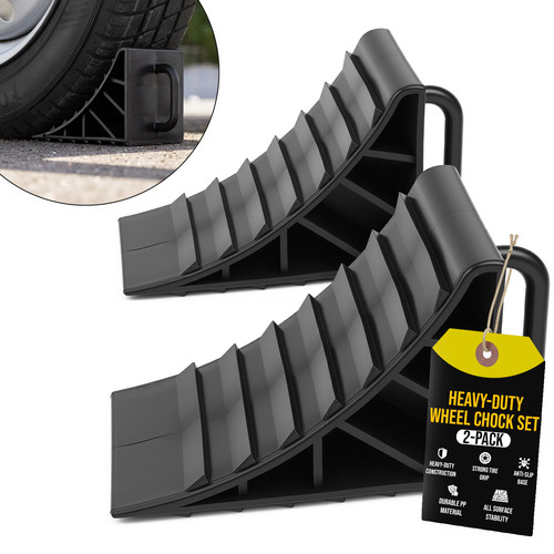 Wheel chocks piece set heavy - set,