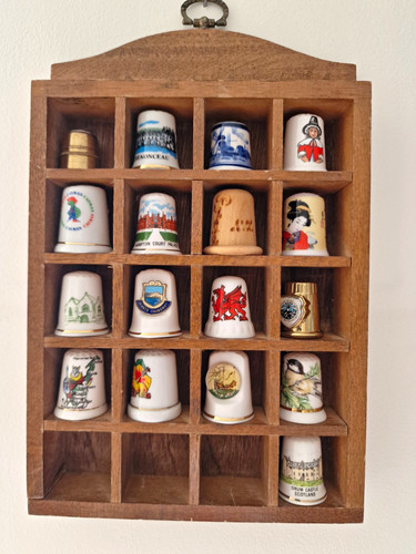 Thimble display rack and - thimble,