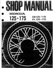 1967-1974 Honda CB125 CB175