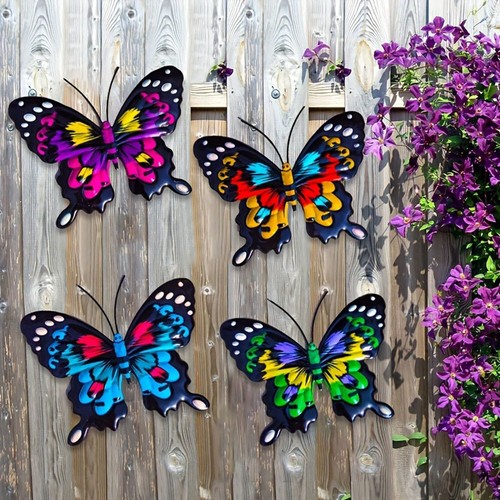 Home fence ornament metal - 4x,
