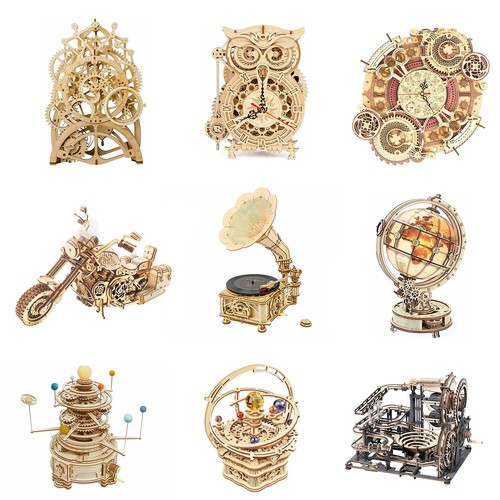 Rokr wooden puzzles - rokr, diy