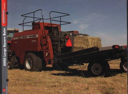 Massey ferguson hesston series - massey,