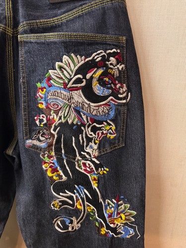 Christian audigier demin size - audigier, demin,