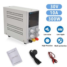 DC Power Supply Variable 30V 10A Adjustable Switching Regulated Bench Power UK