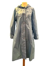 Vintage Hooded Rain Mac Trench