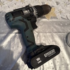 Erbauer 18v Li-Ion Cordless Combi Hammer Drill Driver ERI691COM Body and battery