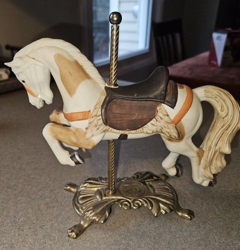 Vintage painted horse - painted, carousel
