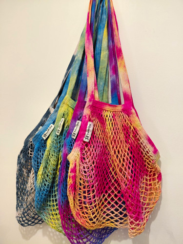 Turtle bags cotton - turtle, mesh