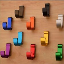 Aluminum Colorful  Wall Mounted Coat Robe Hooks Clothes Bag Towel Hanger Hook
