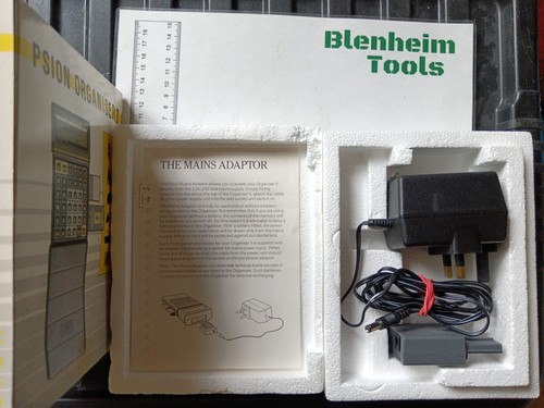 Psion mains adaptor boxed - psion,