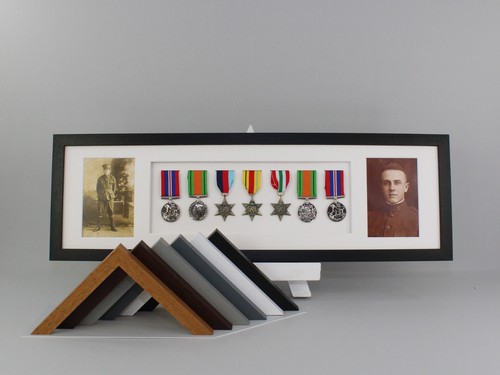 Military medal display frame - military,
