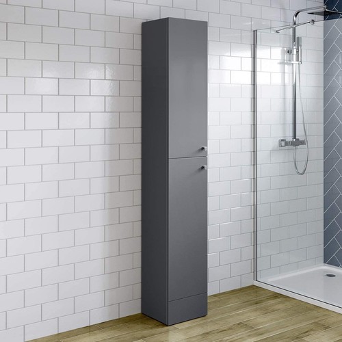 Bathroom cabinet cupboard tall - cabinet,