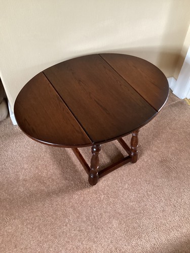 Small vintage solid - oak, drop
