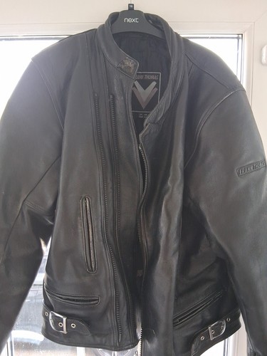 Frank thomas leather biker - frank, biker's