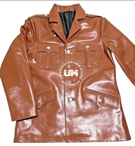 Men brown genuine leather - men’s,