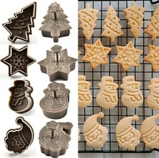 4pcs Christmas Cookie Cutter