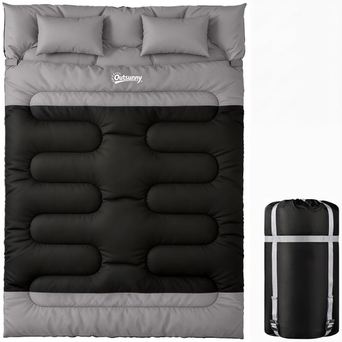 Outsunny double sleeping - outsunny, bag