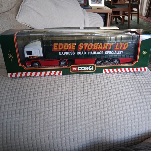 Eddie stobart corgi vehicle - eddie, corgi.