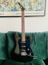 Charvette by Charvel - Model 300B Electric Guitar Superstrat Black