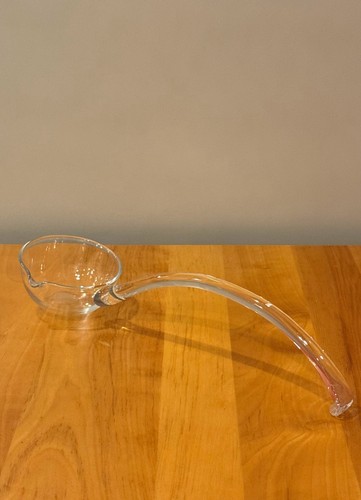 Vintage clear glass flat - vintage,