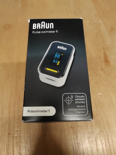 Braun pulse oximeter - pulse,