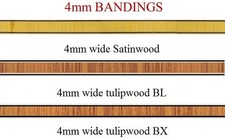 4mm wide wood Inlay Banding