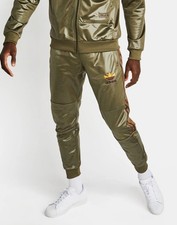 Adidas Chile 20 Pants, Size L - Track Pants Olive Shiny - Mint Condition