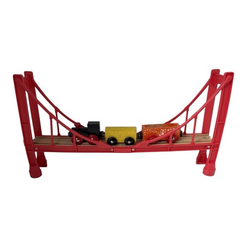 Wooden railway suspension - wooden,