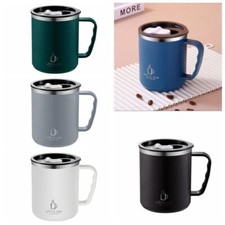 500ml Stainless Steel Thermos Mug Tea Coffee Thermal Cup Travel Mug Insulated UK