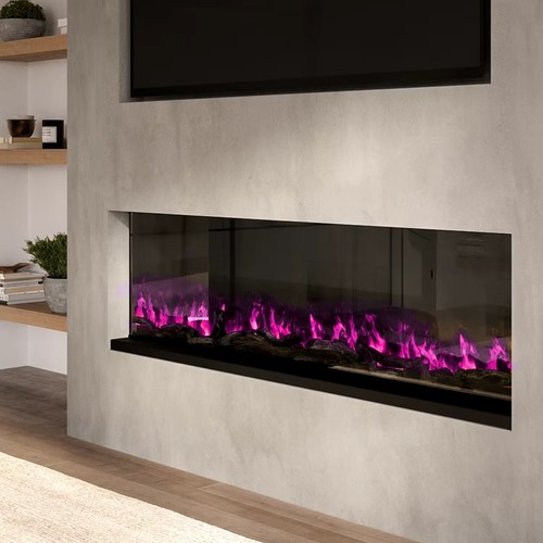 Inset media wall - media, electric