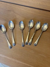 Set Of 6 Vintage Silver Plated