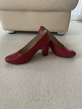 red cabin crew high heels