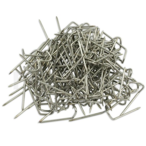 100 silver pins - pins, steel