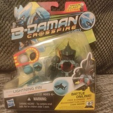 B-Daman Crossfire Lightning Fin Hasbro Figure BD-02a **READ DESCRIPTION**