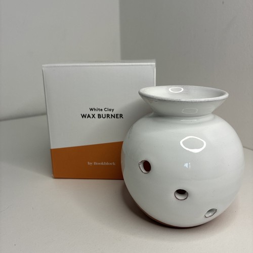 Wax burner white clay melts - clay,